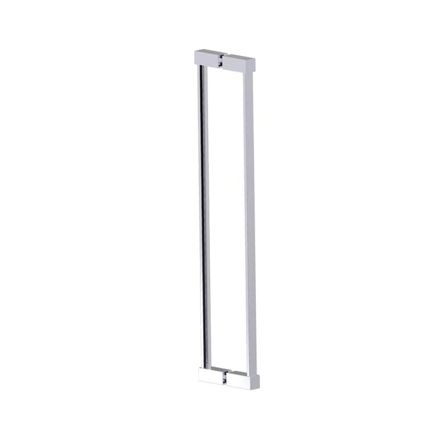 Kartners - LISBON - 24-inch Double Shower Door Handle-Polished Chrome - Polished Chrome