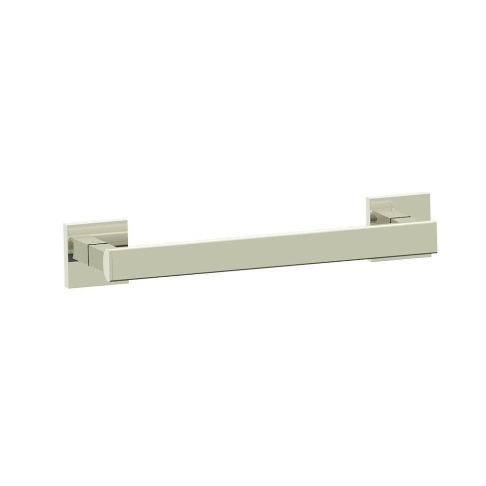 Kartners - LISBON - 12-inch Grab Bar-Polished Nickel - Polished Nickel