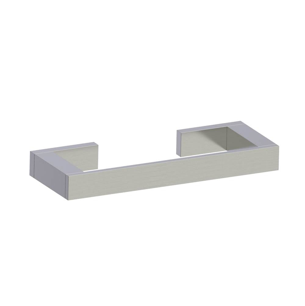 Kartners - MUNICH - 9-inch Bathroom Towel Bar-Brushed Nickel - Brushed Nickel