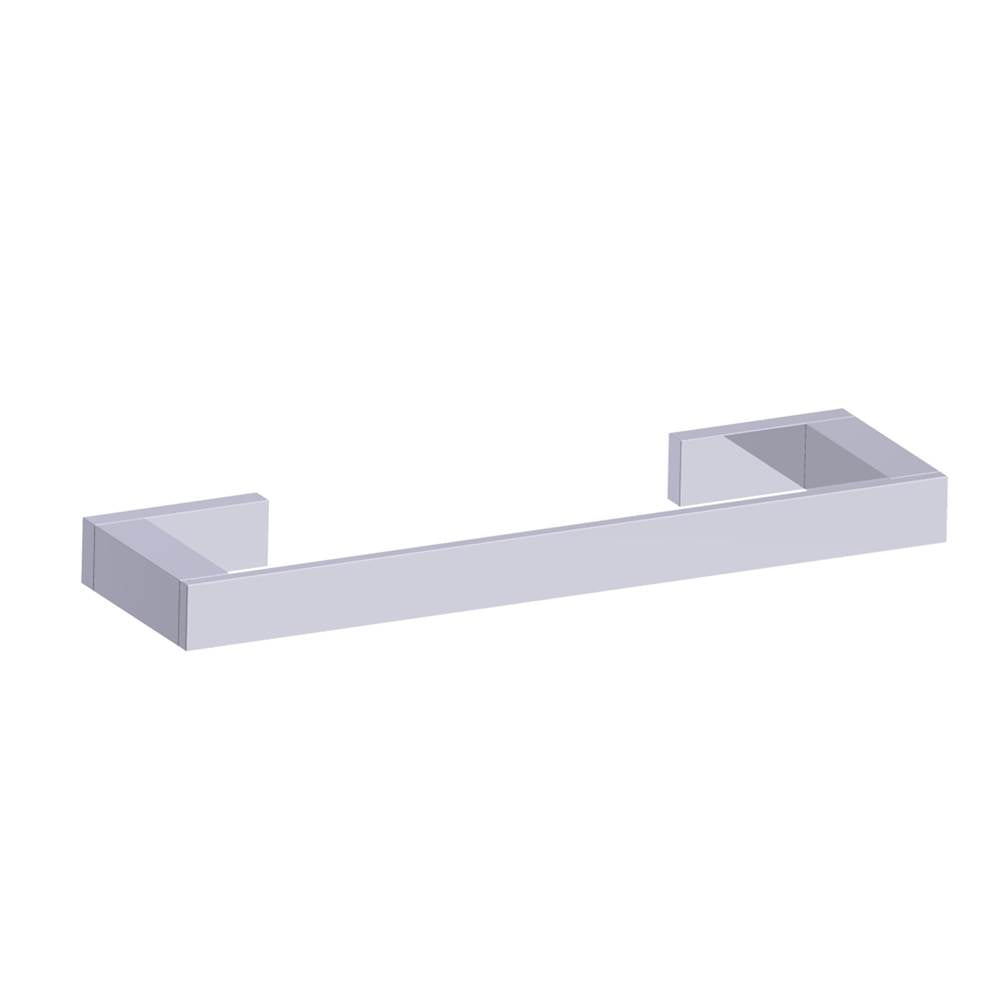 Kartners - MUNICH - 12-inch Bathroom Towel Bar-Polished Chrome - Polished Chrome