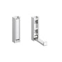 Kartners - MUNICH - Fold Down Robe Hook-Brushed Nickel - Brushed Nickel