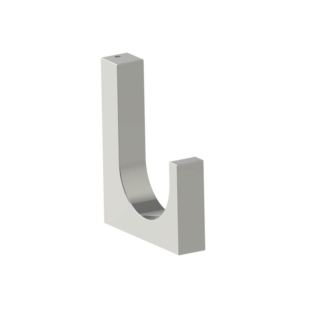 Kartners - MUNICH - Large Coat Hook-Polished Nickel - Polished Nickel