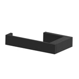 Kartners - MUNICH - Classic Toilet Paper Holder (Left)-Matte Black - Matte Black