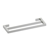 Kartners - MUNICH - 18-inch Double Bathroom Towel Bar-Brushed Nickel - Brushed Nickel