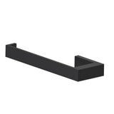 Kartners - MUNICH - Towel Ring (Left)-Matte Black - Matte Black
