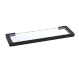 Kartners - MUNICH - Glass Shelf-Matte Black - Matte Black