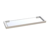 Kartners - MUNICH - Glass Shelf-Polished Nickel - Polished Nickel