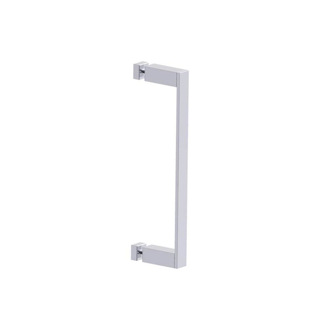 Kartners - MUNICH - 12-inch Single Shower Door Handle-Polished Chrome - Polished Chrome