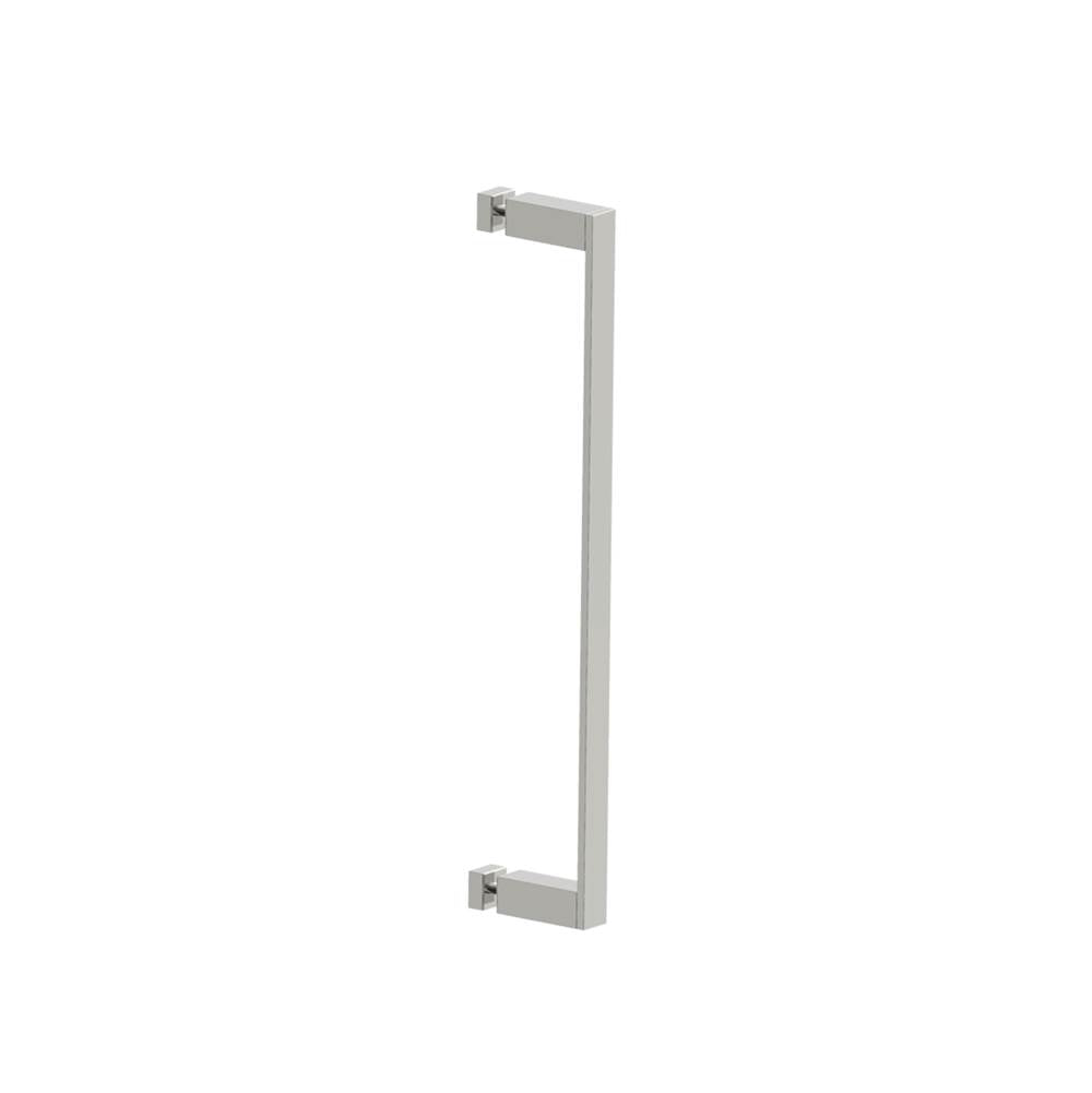 Kartners - MUNICH - 18-inch Single Shower Door Handle-Polished Nickel - Polished Nickel