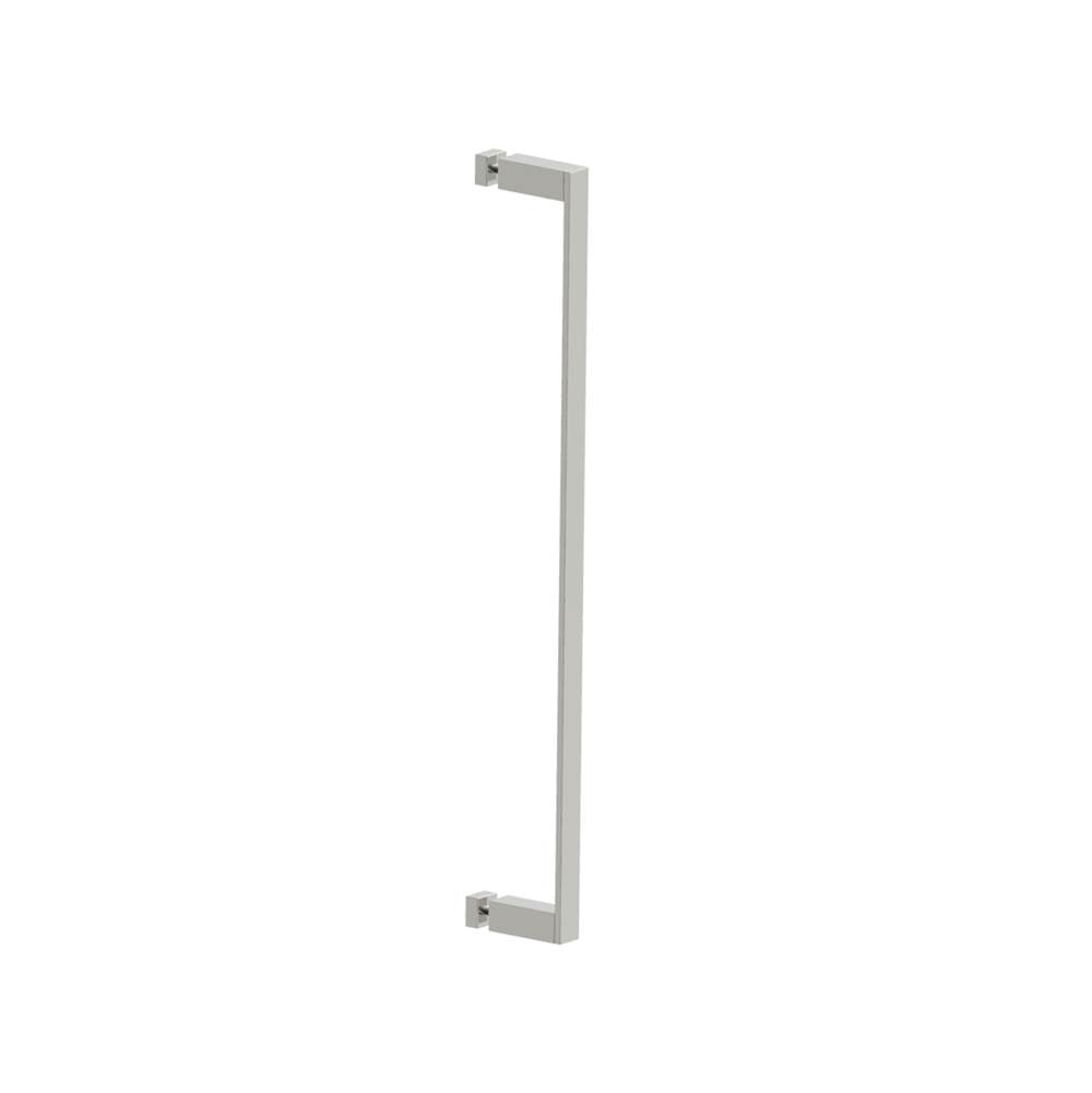 Kartners - MUNICH - 24-inch Single Shower Door Handle-Polished Nickel - Polished Nickel