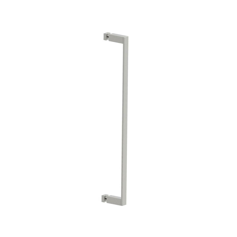 Kartners - MUNICH - 24-inch Single Shower Door Handle-Brushed Nickel - Brushed Nickel