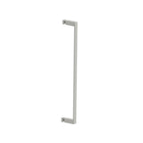 Kartners - MUNICH - 24-inch Single Shower Door Handle-Brushed Nickel - Brushed Nickel