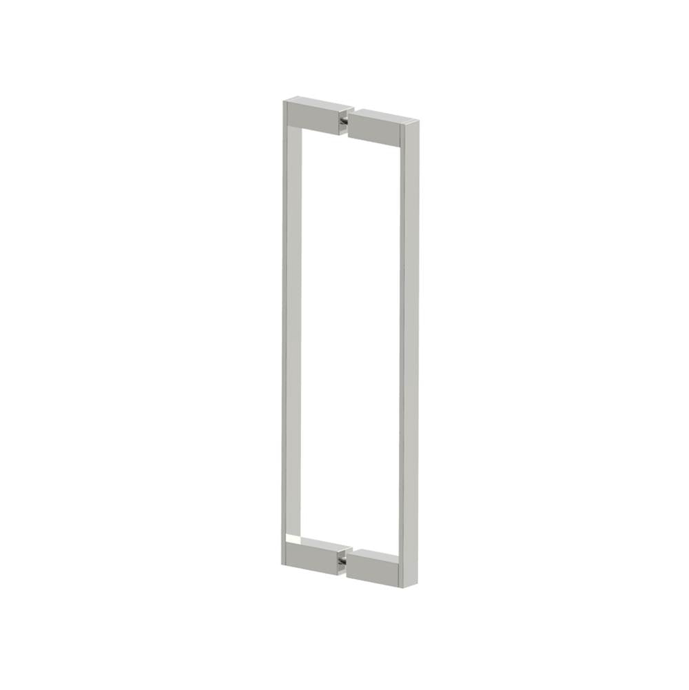 Kartners - MUNICH - 18-inch Double Shower Door Handle-Polished Nickel - Polished Nickel