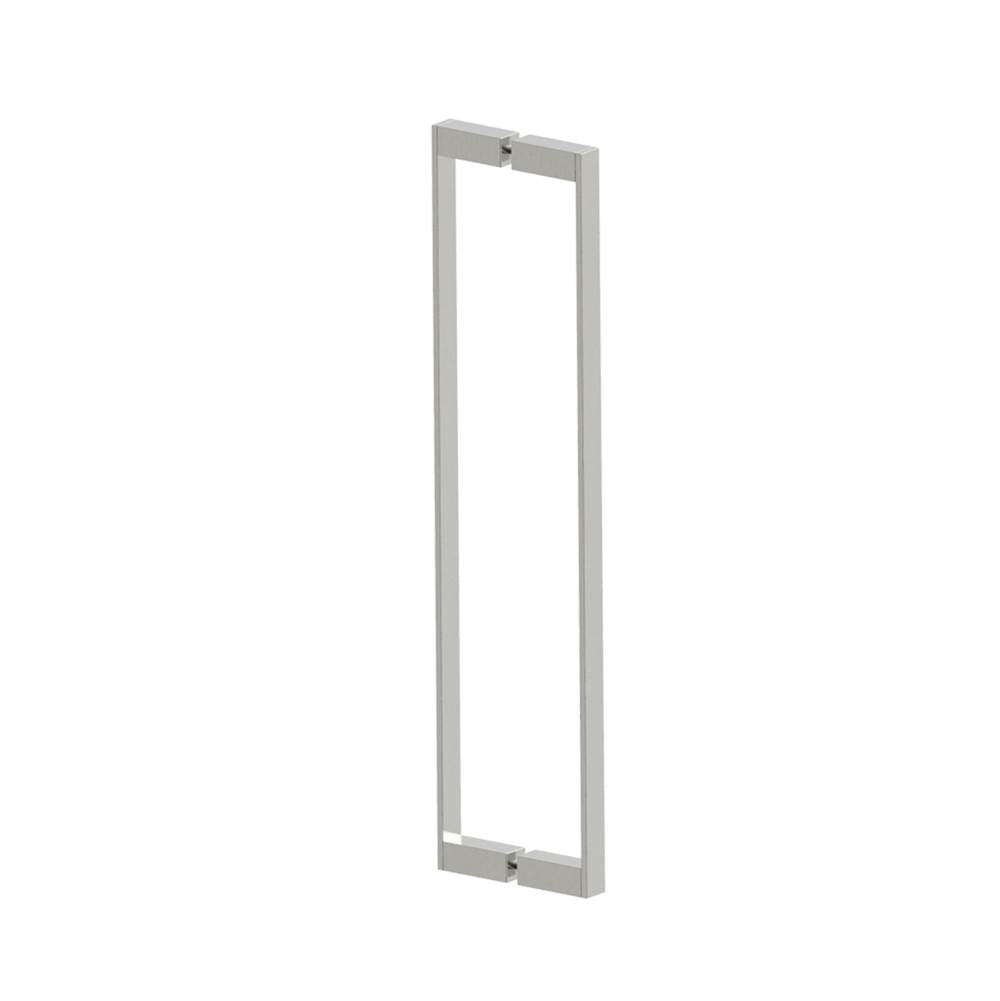 Kartners - MUNICH - 24-inch Double Shower Door Handle-Brushed Nickel - Brushed Nickel
