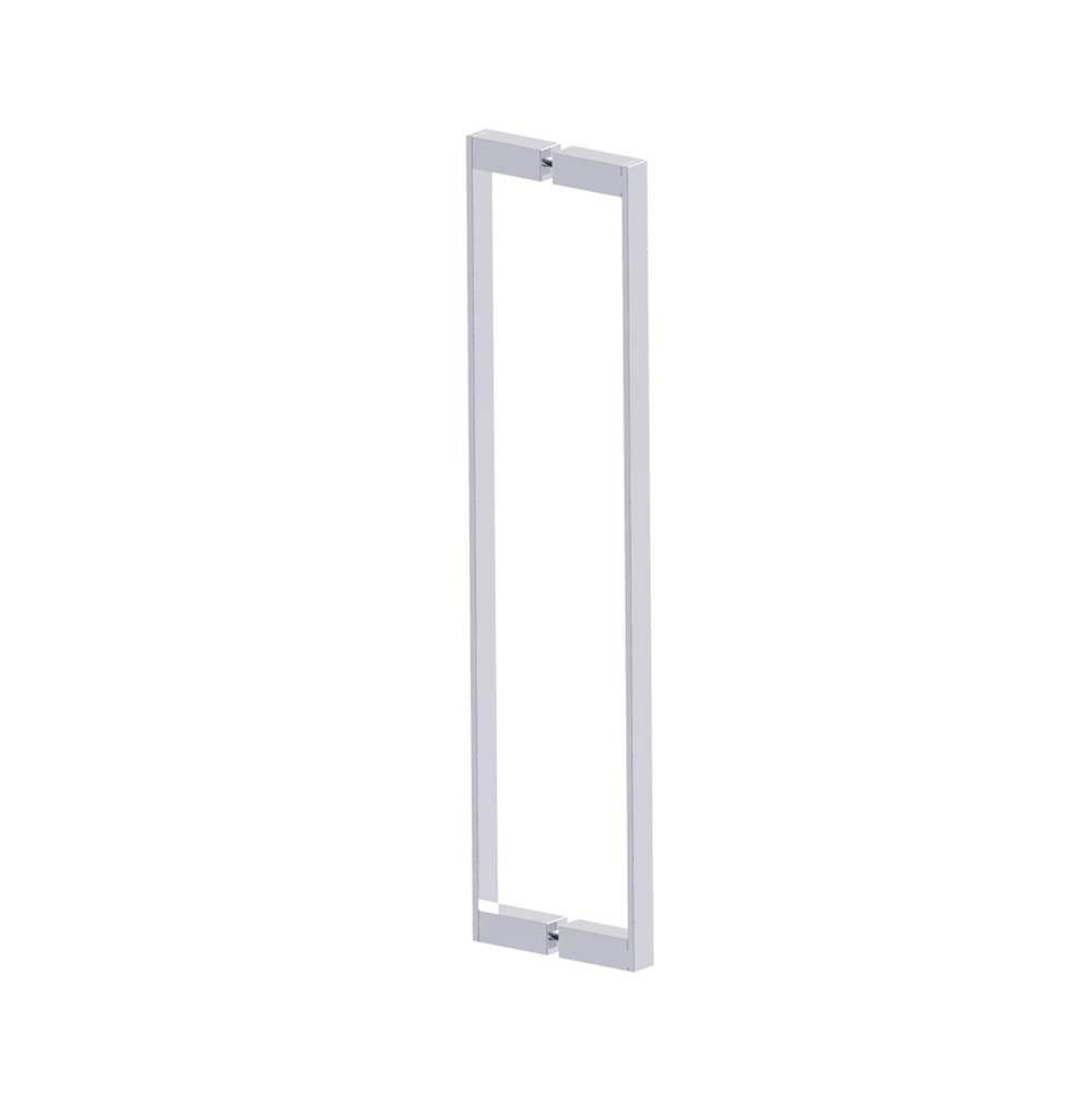 Kartners - MUNICH - 24-inch Double Shower Door Handle-Polished Chrome - Polished Chrome