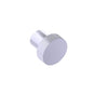 Kartners - Straight KNURLED - Cabinet Knob-Polished Chrome - Polished Chrome