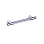 Kartners - Straight Knurled -  6-inch Cabinet Pull-Polished Chrome - Polished Chrome