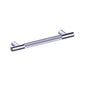 Kartners - Straight Knurled -  8-inch Cabinet Pull-Polished Chrome - Polished Chrome