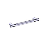 Kartners - Straight Knurled -  12-inch Appliance Pull-Polished Chrome - Polished Chrome