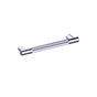 Kartners - Straight Knurled -  12-inch Appliance Pull-Polished Chrome - Polished Chrome