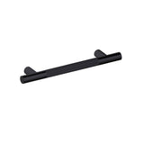 Kartners - Straight Knurled -  12-inch Grab Bar-Matte Black - Matte Black