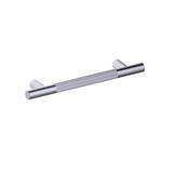 Kartners - Straight Knurled -  12-inch Grab Bar-Brushed Nickel - Brushed Nickel
