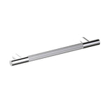 Kartners - Straight Knurled -  18-inch Grab Bar-Polished Nickel - Polished Nickel