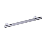 Kartners - Straight Knurled -  18-inch Grab Bar-Brushed Nickel - Brushed Nickel