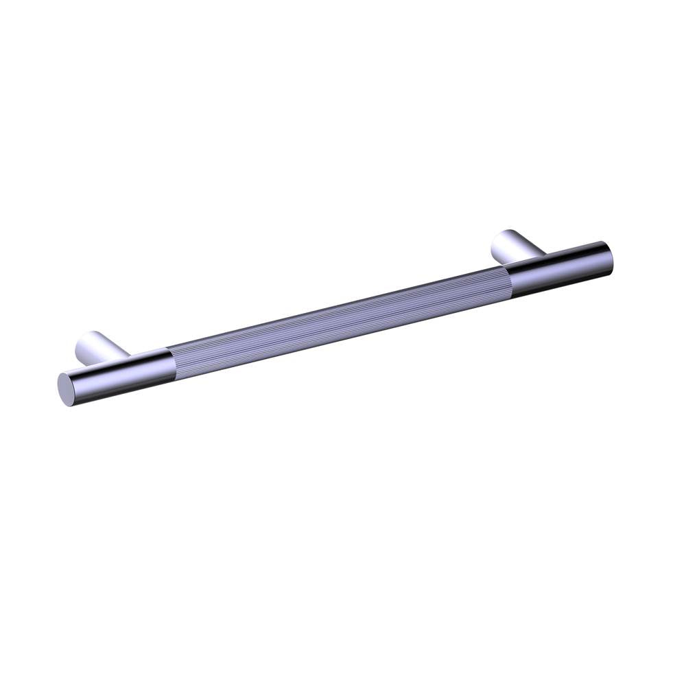 Kartners - Straight Knurled -  18-inch Grab Bar-Oil Rubbed Bronze - Oil Rubbed Bronze
