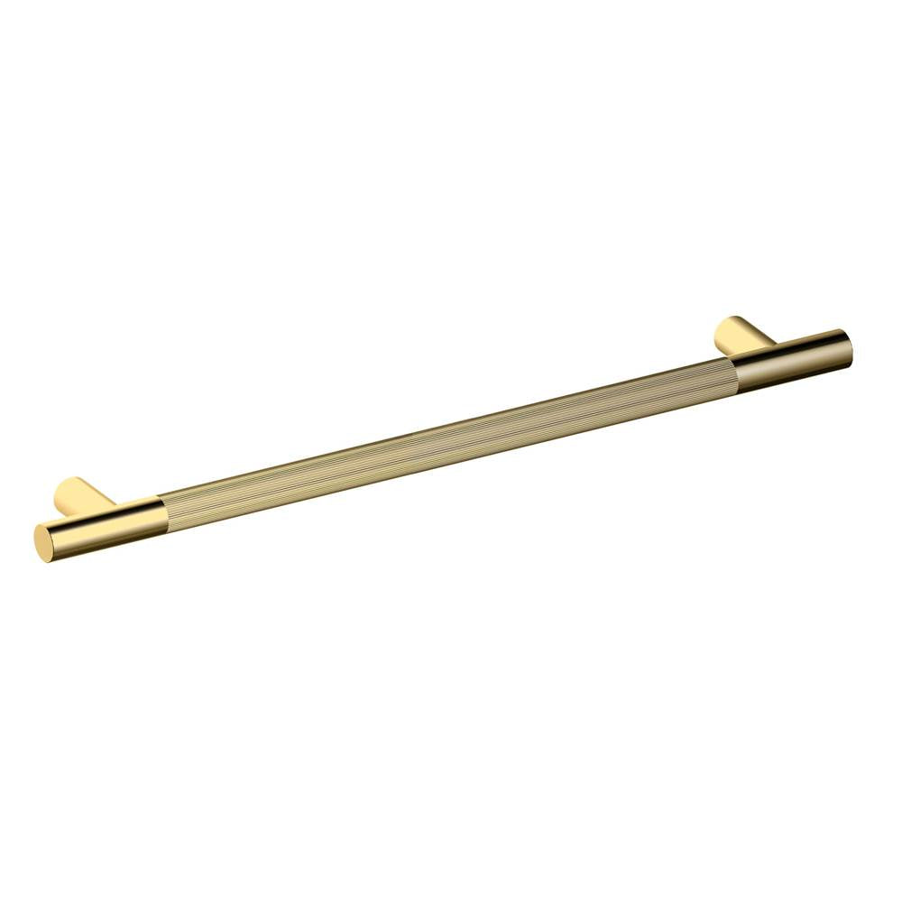 Kartners - Straight Knurled -  36-inch Grab Bar-Prosecco Bronze - Prosecco Bronze