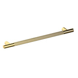 Kartners - Straight Knurled -  36-inch Grab Bar-Prosecco Bronze - Prosecco Bronze