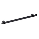 Kartners - Straight Knurled -  36-inch Grab Bar-Matte Black - Matte Black