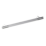 Kartners - Straight Knurled -  36-inch Grab Bar-Polished Nickel - Polished Nickel
