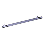 Kartners - Straight Knurled -  36-inch Grab Bar-Polished Chrome - Polished Chrome