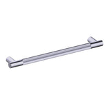 Kartners - Straight Knurled -  24-inch Appliance Pull-Brushed Nickel - Brushed Nickel