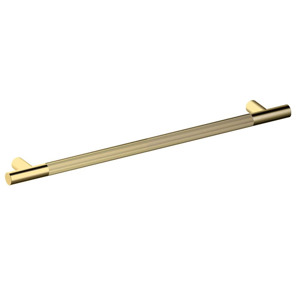 Kartners - Straight Knurled -  42-inch Grab Bar-Prosecco Bronze - Prosecco Bronze