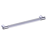 Kartners - Straight Knurled -  30-inch Appliance Pull-Polished Chrome - Polished Chrome