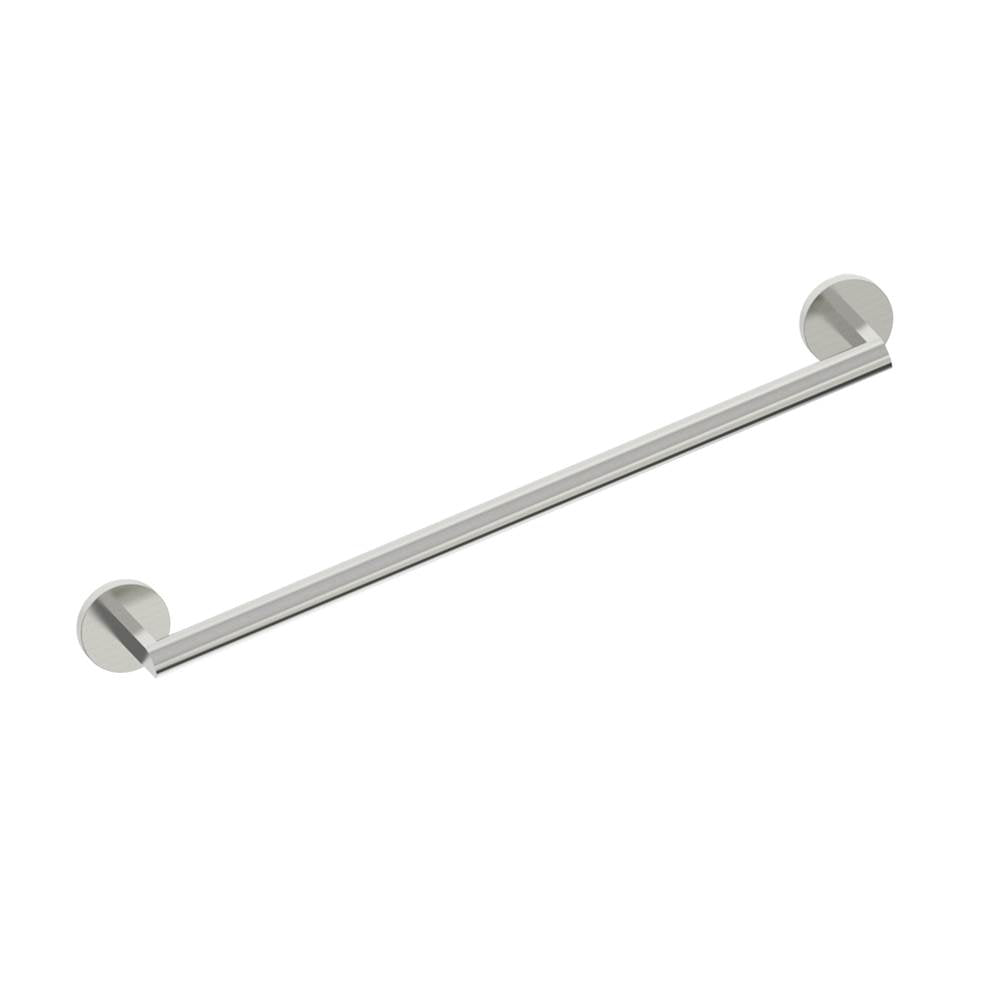 Kartners - FRANKFURT - 18-inch Bathroom Towel Bar-Brushed Nickel - Brushed Nickel