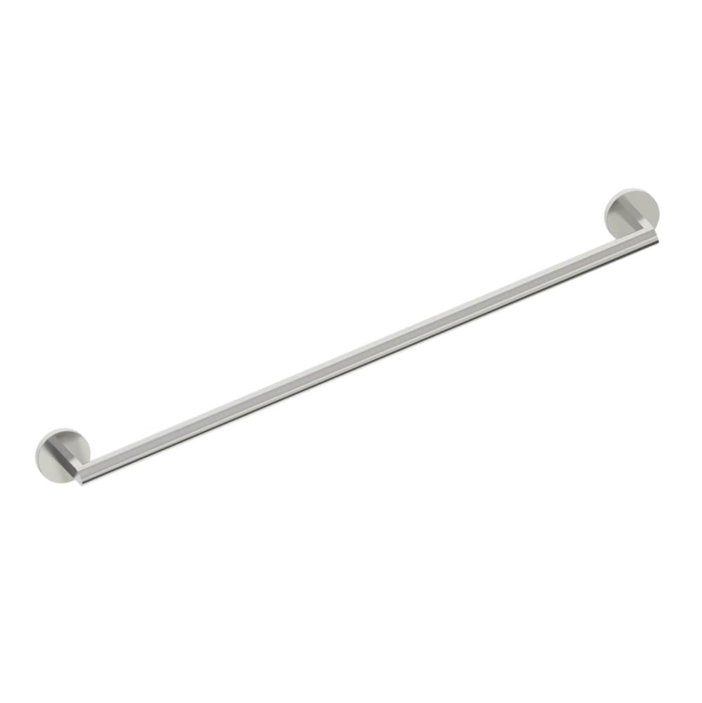 Kartners - FRANKFURT - 24-inch Bathroom Towel Bar-Brushed Nickel - Brushed Nickel