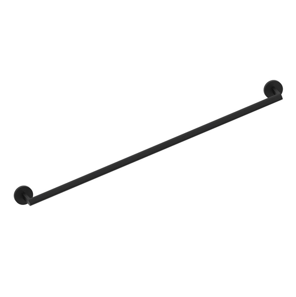 Kartners - FRANKFURT - 30-inch Bathroom Towel Bar-Matte Black - Matte Black