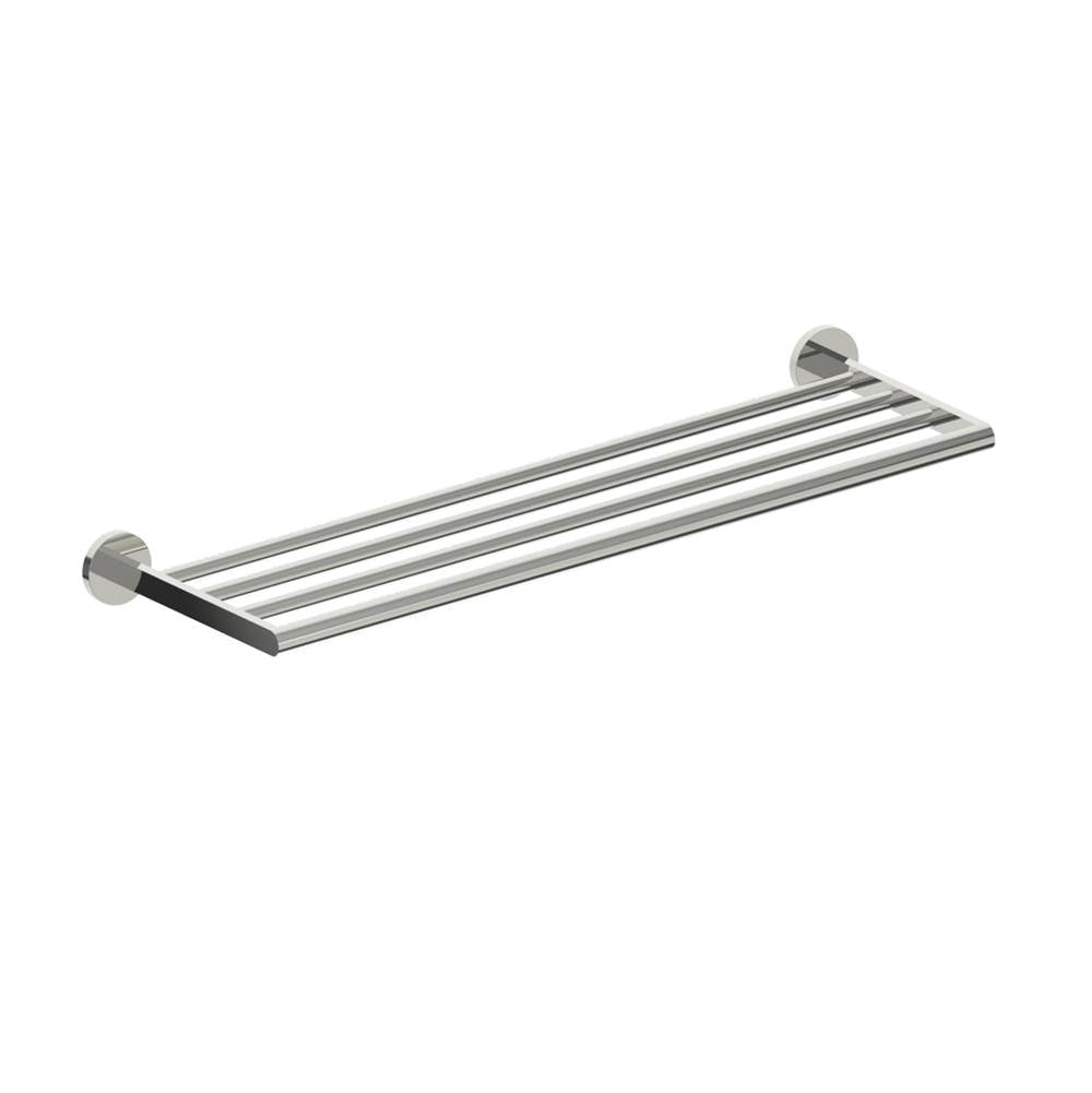 Kartners - FRANKFURT - Towel Shelf-Polished Nickel - Polished Nickel