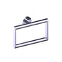 Kartners - FRANKFURT - Square Towel Ring-Polished Chrome - Polished Chrome