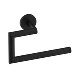 Kartners - FRANKFURT - Towel Ring-Matte Black - Matte Black