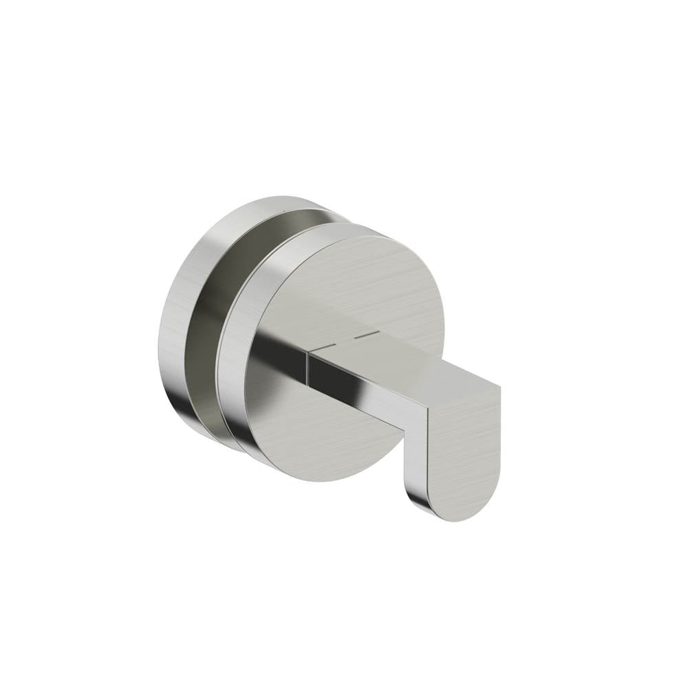 Kartners - FRANKFURT - Single Shower Door Handle-Brushed Nickel - Brushed Nickel