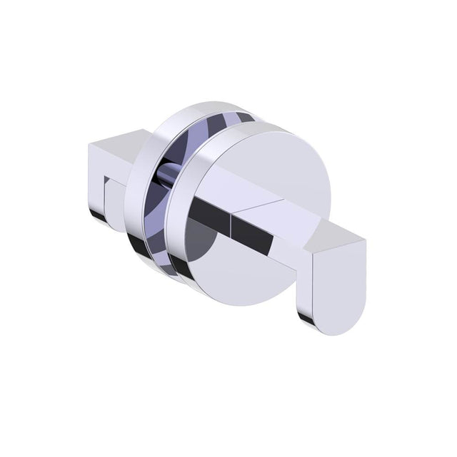 Kartners - FRANKFURT - Double Shower Door Handle-Polished Chrome - Polished Chrome