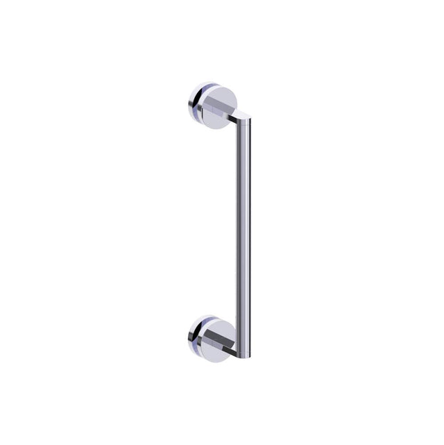 Kartners - FRANKFURT - 12-inch Single Shower Door Handle-Polished Chrome - Polished Chrome