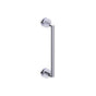 Kartners - FRANKFURT - 12-inch Single Shower Door Handle-Polished Chrome - Polished Chrome