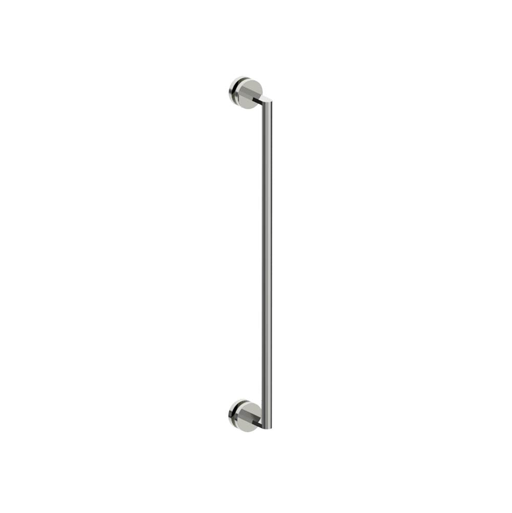 Kartners - FRANKFURT - 24 inch Single Shower Door Handle-Polished Nickel - Polished Nickel
