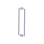 Kartners - FRANKFURT - 18-inch Double Shower Door Handle-Polished Chrome - Polished Chrome