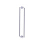 Kartners - FRANKFURT - 24-inch Double Shower Door Handle-Polished Chrome - Polished Chrome